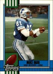 Mike Farr #91T Football Cards 1990 Topps Traded Prices