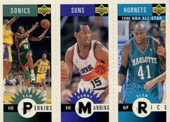 Perkins/Manning/Rice Basketball Cards 1996 Collector's Choice Mini Prices