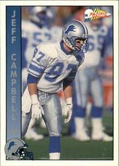 Jeff Campbell #414 Football Cards 1992 Pacific Prices