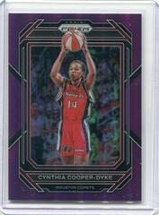 Cynthia Cooper Dyke [Purple] Basketball Cards 2023 Panini Prizm WNBA Prices