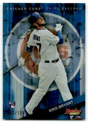 Kris Bryant [Blue Refractor] Baseball Cards 2015 Bowman's Best Prices