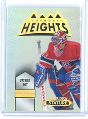 Patrick Roy Hockey Cards 2021 Upper Deck Stature Legendary Heights Prices