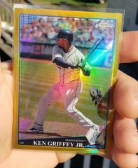 Ken Griffey Jr. [Gold Refractor] Baseball Cards 2009 Topps Chrome Prices