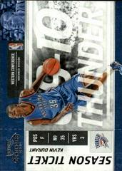 Kevin Durant Basketball Cards 2009 Playoff Contenders Prices