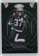 Damien Harris [Green] Football Cards 2022 Panini Certified Materials Mirror Prices