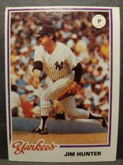 Catfish Hunter Baseball Cards 1978 Burger King Yankees Prices