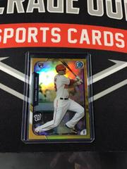 Michael Taylor [Gold Refractor] #187 Baseball Cards 2015 Bowman Chrome Prices