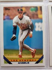 Lee Stevens #467 Baseball Cards 1993 Topps Prices