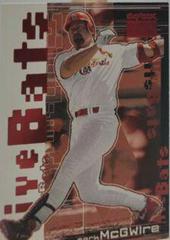 Mark McGwire #2 Baseball Cards 1999 Skybox Premium Live Bats Prices