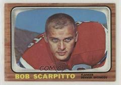 Bob Scarpitto Football Cards 1966 Topps Prices