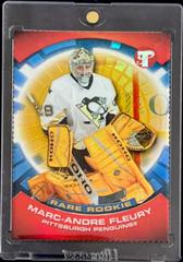 Marc Andre Fleury [Gold Refractor] #106 Hockey Cards 2003 Topps Pristine Prices