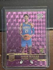 Aaron Wiggins [Purple] #206 Basketball Cards 2021 Panini Donruss Elite Prices