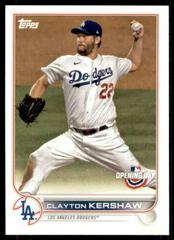 Clayton Kershaw #15 Baseball Cards 2022 Topps Opening Day Prices