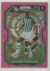 William Carvalho [Pink Wave] #23 Soccer Cards 2020 Panini Chronicles Prizm La Liga Prices