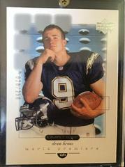 Drew Brees Football Cards 2001 Upper Deck Ovation Prices