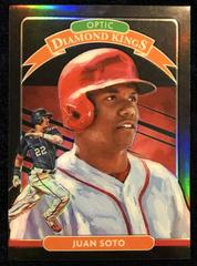 Juan Soto [Black] #23 Baseball Cards 2020 Panini Donruss Optic Prices