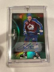 Cale Makar [Green Autograph] Hockey Cards 2021 Skybox Metal Universe Prices