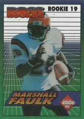Marshall Faulk #19 Football Cards 1994 Collector's Edge Boss Rookies Prices