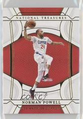 Norman Powell [Gold] #1 Basketball Cards 2021 Panini National Treasures Prices