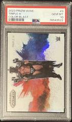Triple H #9 Wrestling Cards 2023 Panini Prizm WWE Color Blast Prices