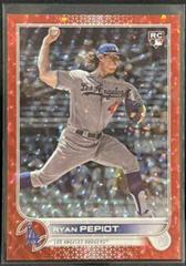 Ryan Pepiot [Red Foil] Baseball Cards 2022 Topps Update Prices