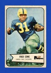 Fred Cone Football Cards 1954 Bowman Prices