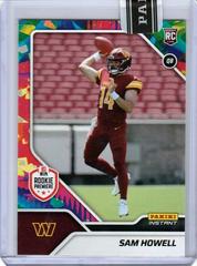 Sam Howell [Versicolor] Football Cards 2022 Panini Instant RPS First Look Prices