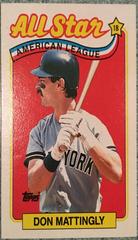 Don Mattingly [All Star] #397 Baseball Cards 1989 Topps Prices