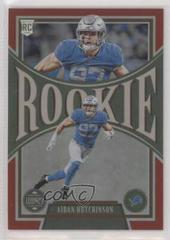 Aidan Hutchinson [Red] #208 Football Cards 2022 Panini Chronicles Legacy Update Rookies Prices