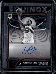 Christian Koloko #EA-CKK Basketball Cards 2022 Panini Flux Equinox Autographs Prices