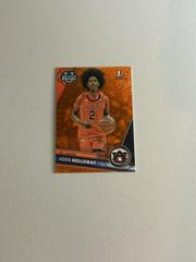 Aden Holloway [Orange Shimmer] #10 Basketball Cards 2023 Bowman Chrome University Prices