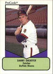 Danny Sheaffer #492 Baseball Cards 1990 ProCards AAA Prices