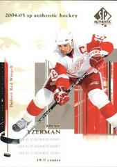 Steve Yzerman #34 Hockey Cards 2004 SP Authentic Prices