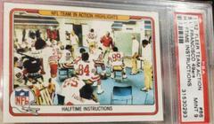 San Francisco 49ers [Halftime Instructions] #86 Football Cards 1982 Fleer Team Action Prices