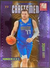 Luka Doncic [Gold] #1 Basketball Cards 2023 Donruss Elite Craftsmen Prices