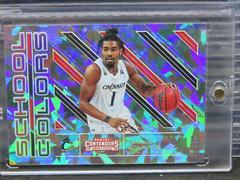 Jacob Evans III [Cracked Ice] #32 Basketball Cards 2018 Panini Contenders Draft Picks School Colors Prices