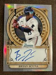 Bryan Acuna Baseball Cards 2023 Bowman Sterling Opulence Autographs Prices