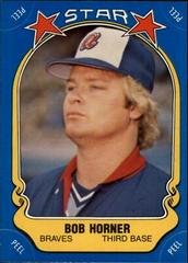 Bob Horner #99 Baseball Cards 1981 Fleer Star Stickers Prices