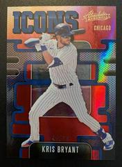 Kris Bryant [Red] #I-10 Baseball Cards 2021 Panini Absolute Icons Prices