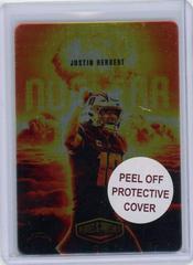 Justin Herbert #NC-21 Football Cards 2023 Panini Plates and Patches Nuclear Prices