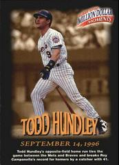 Todd Hundley Baseball Cards 1997 Fleer Million Dollar Moments Prices