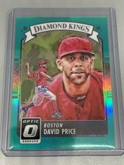 David Price [Aqua] Baseball Cards 2016 Panini Donruss Optic Prices