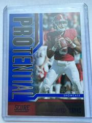Bryce Young [Showcase] #1 Football Cards 2023 Panini Score Protential Prices