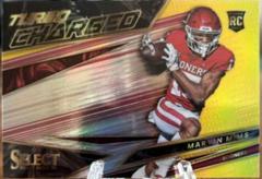 Marvin Mims [Gold] #TC-MM Football Cards 2023 Panini Select Draft Picks Turbocharged Prices