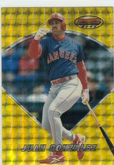 Juan Gonzalez [Atomic Refractor] Baseball Cards 1996 Bowman's Best Prices