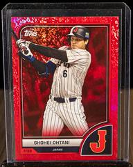 Shohei Ohtani [Red Hot] #45 Baseball Cards 2023 Topps World Classic Prices
