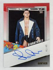Gunther [Red] Wrestling Cards 2022 Panini NXT WWE Signatures Prices