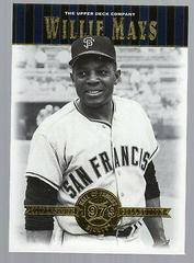 Willie Mays #19 Baseball Cards 2001 Upper Deck Hall of Famers Prices