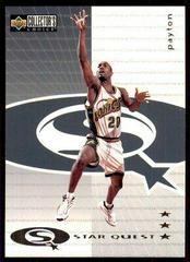 Gary Payton #sq78 Basketball Cards 1997 Collector's Choice Starquest Prices