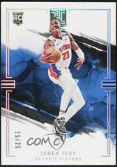 Jaden Ivey [Holo Silver] #98 Basketball Cards 2022 Panini Impeccable Prices